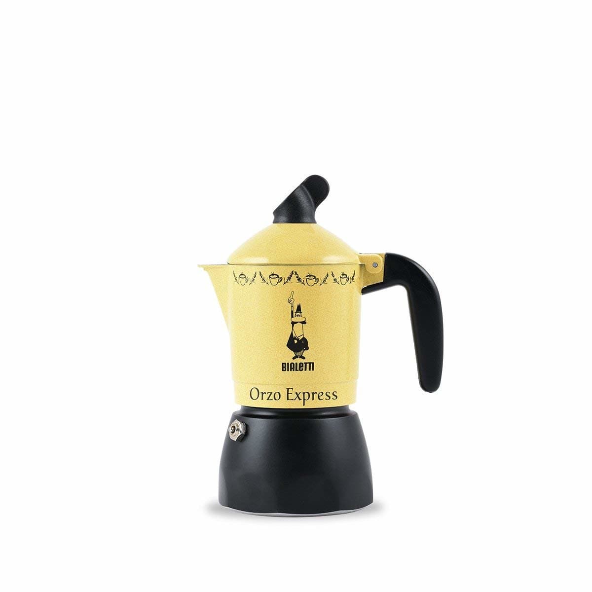 Bialetti Orzo Express 2 Zilver, Geel — afbeelding 1