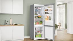 Bosch KGN49AIBT - Serie 6 - Koelkast - Koel-vriescombinatie - 203 x 70 cm - Extra breed - RVS - Energielabel B - Zeer stil- Total No Frost: Nooit meer ontdooien - VitaFresh XXL 0°C: houd etenswaren langer vers met extra ruime vershoudlades — thumbnail 6