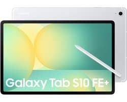 Samsung Galaxy Tab S10 FE Plus - Wifi - 128GB - Silver — afbeelding 1