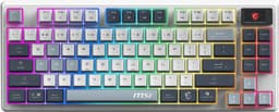 MSI FORGE GK600 TKL SKY US - Gaming Keyboard - Mechanical Linear Switches - RGB LED — thumbnail 1