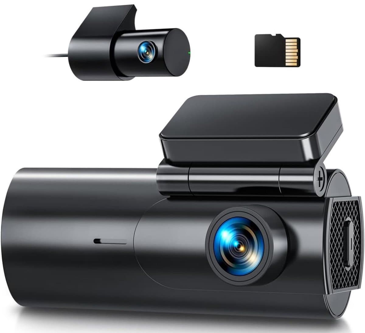 ApexArte® Dashcam voor Auto - Dualdashcam Voor en Achter - Full HD - Zwart — afbeelding 1