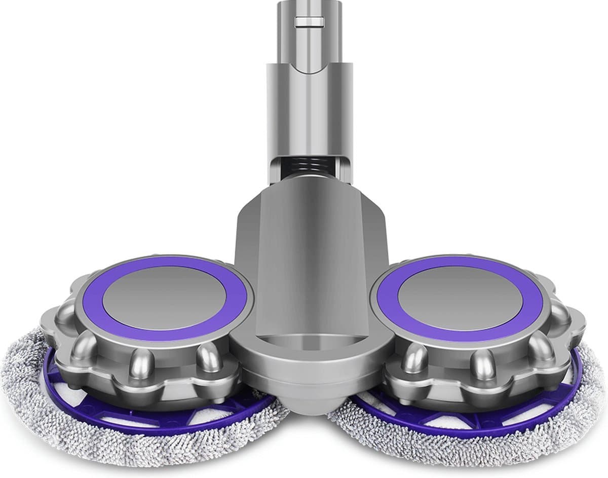Nifkos Mop Dweil voor Dyson - V10 SLIM & V11 SLIM & V12 SLIM - Nat & Droog - Inclusief 4 Extra Dweilmops — afbeelding 1