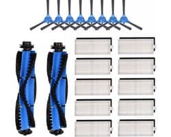 XL Borstel & Filter set Geschikt Voor Eufy Robovac 11s, 15C Robovac 30