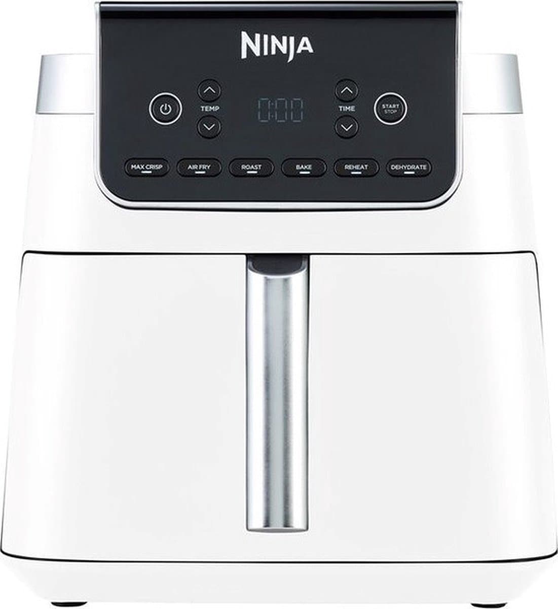 Ninja Airfryer XXL Max Pro - 6.2 liter - 6 Kookprogramma's - in Hoogte Verstelbare Plaat - 2024 Model - AF180EUWH - Wit — afbeelding 1