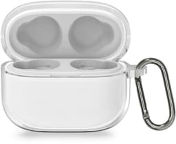 kwmobile Earphones Case for Sony LinkBuds S Case - Clear TPU Silicone Earbuds Cover - Transparent — thumbnail 2