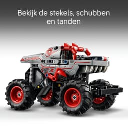 Lego Technic 42200 Monster JAM Thunderroarus Pull-back Bouwstenen — thumbnail 2