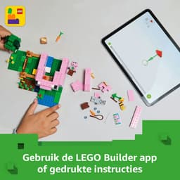 Lego Minecraft 21268 Het Huis Van Het Biggetje Bouwstenen — thumbnail 4