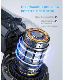 ApexArte® Steelstofzuiger Draadloos — thumbnail 2