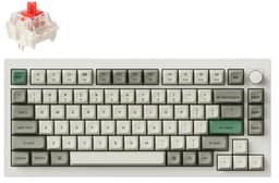 Keychron Q1 Max QMK/VIA gaming toetsenbord Red Switch wit — thumbnail 1