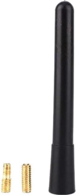 Auto Antenne - Korte Universele Radio Antenne - FM / AM - 10cm Lang - Zwarte — thumbnail 1