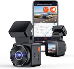 Dashcam - Daschcams - Auto - Camera - Vooruit - Achteruit - Video - Autobeveiliging - Parkeerbeveiliging - Recording - Dag en Nacht - Schadepreventie — thumbnail 1