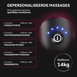 Northwall Massage Gun Mini - Northgun FLEX Massage Apparaat - Professioneel Massage Pistool — thumbnail 4