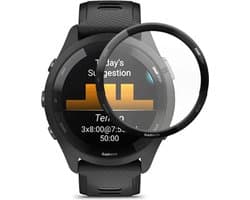 Screenprotector Geschikt Voor Garmin Forerunner 265S - Volledige cover - Hoge kwaliteit screen protector - PMMA - 1 stuks