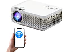 Beamer - Streamen Vanaf Je Telefoon Met Wifi - Mini Projector - HDMI - Youtube - Ingebouwde Speaker - Full HD - IOS & Android - 1280 x 720 — thumbnail 4