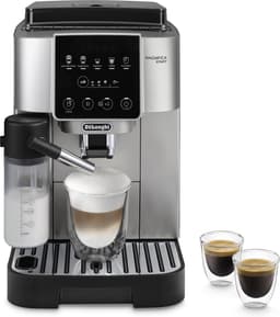 De’Longhi Magnifica Start - volautomatische espressomachine met LatteCrema Hot Technology melkopschuimer - Zilver/Zwart - ECAM220.80.SB — thumbnail 1