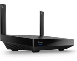 Linksys Hydra 6 MR2000 - Router - Mesh WiFi - 3000 Mbps - WiFi 6 - Dual-Band - Zwart