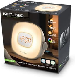 Muse ML-198CR - Wekkerradio met wake-up lamp en natuurgeluiden — thumbnail 5