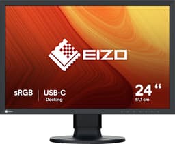 EIZO ColorEdge CS2400R computer monitor 61,2 cm (24.1") 1920 x 1200 Pixels WUXGA LCD Zwart — thumbnail 1