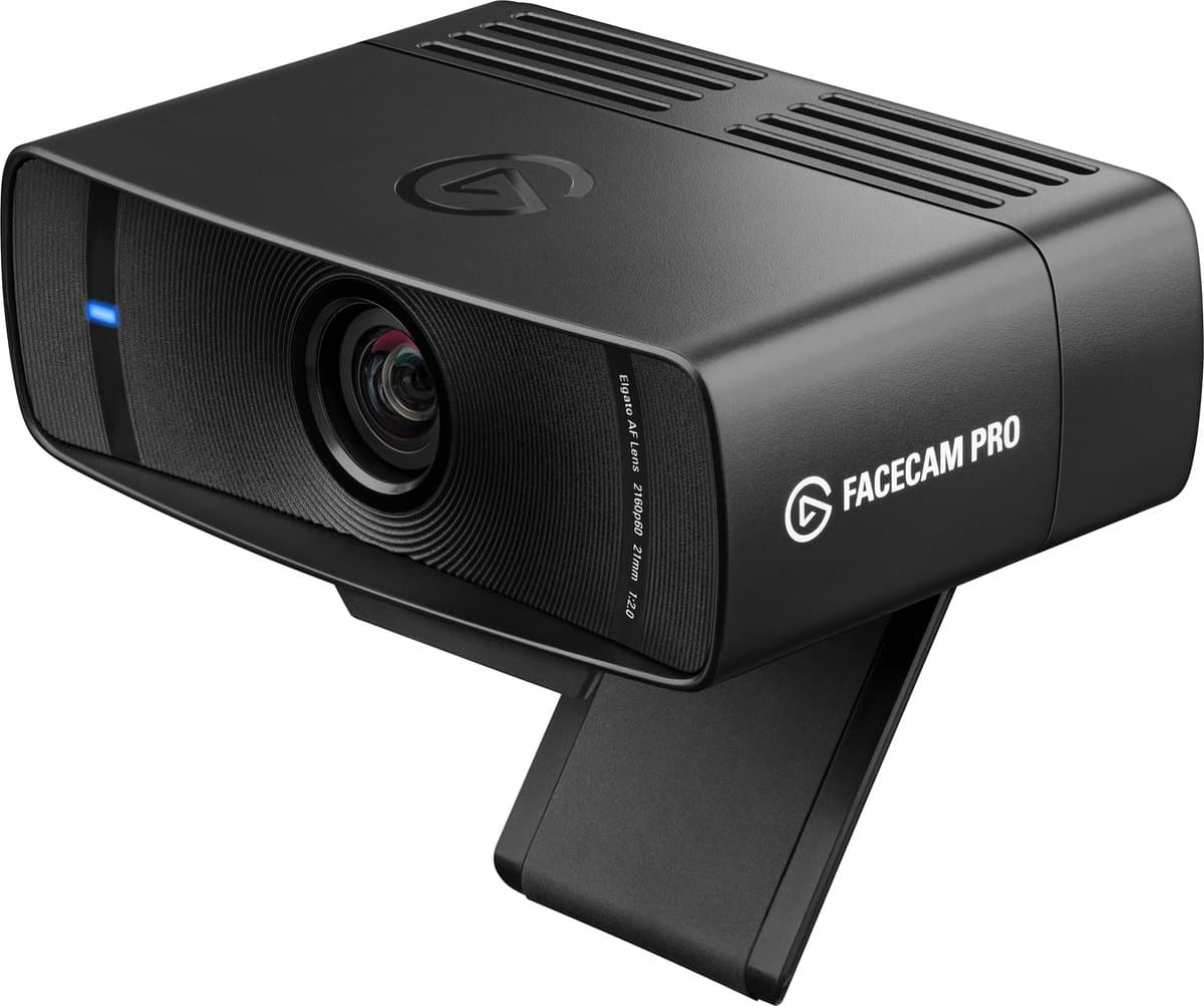 Elgato Facecam Pro - 4K UHD Webcam - 3840 x 2160 Pixels - USB-C - Zwart — afbeelding 1