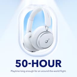 Soundcore Space Q45 koptelefoon met actieve ruisonderdrukking, tot wel 98% minder ruis, 50 u speeltijd, appbediening, LDAC Hi-Res Wireless Audio, comfortabel, duidelijk bellen, Bluetooth 5.3 — thumbnail 6