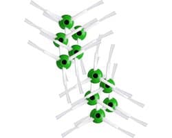 10x Dparts zijborstel geschikt voor iRobot Roomba - voor 'e' 'i' 'j' series - borstel vervangingsset robotstofzuiger - E5 E6 E7 - i3 i3+ - i4 i4+ - i6 i6+ - i7 i7+ - i8 i8+ - J7 J7+