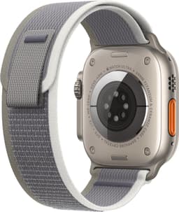 Apple Watch Ultra 2 - GPS + Cellular - 49mm - Titanium Case with Green/Grey Trail Loop - S/M — thumbnail 3