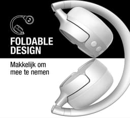 Fresh ‘n Rebel Code Fuse – Draadloze on-ear koptelefoon - Bluetooth - 30 uur Speeltijd - Wit - Ice Grey — thumbnail 5