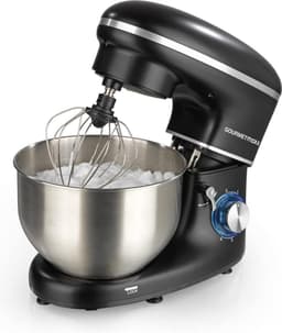 Mixer Met Mengkom Multifunctioneel - Keukenmixer Met Mengkom 2 In 1 - Deegmachine Met Garde & Haken - 100% Tevredenheidsgarantie - 250W - 6 Snelheden - 5 Liter — thumbnail 3