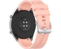 Strap-it Smartwatch bandje 22mm - extreme siliconen horlogeband geschikt voor Samsung Galaxy Watch 1 46mm / Galaxy Watch 3 45mm / Gear S3 Classic & Frontier - Amazfit GTR 47mm / GTR 2 / GTR 3 & 3 Pro / GTR 4 - OnePlus Watch - roze
