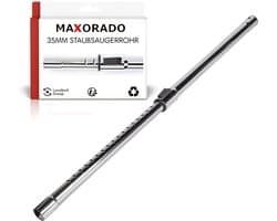 Maxorado telescopische stofzuigerbuis universeel 35 mm - ook voor industriële stofzuiger - vloerstofzuiger - buis (DN35)