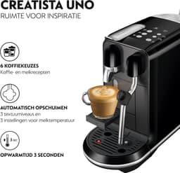 Sage Nespresso Creatista Uno SNE500BKS — thumbnail 5