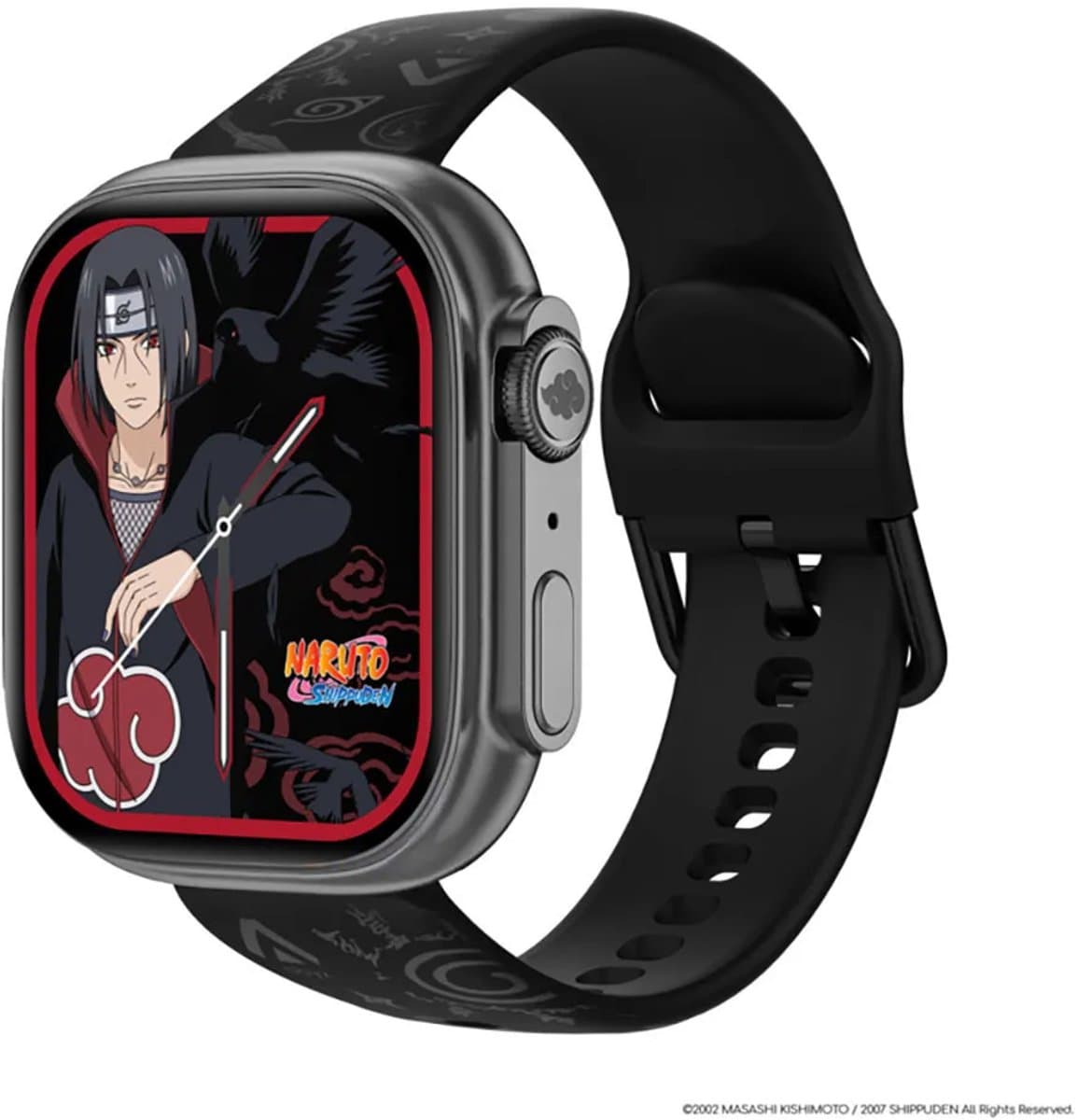 Abyx Fit Touch 5 Naruto Shippuden Edition – Exclusieve smartwatch model Itachi — afbeelding 1