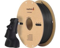 PLA Filament - 3D Printer Filament - 3D Printen - Maatnauwkeurigheid +/- 0.02mm - 1kg 1.75mm - Zwart