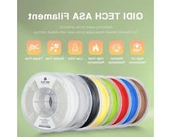 3D Printer Filament - ASA Filament - Functionele Onderdelen Printen - Hoge UV-bestendigheid - 1.75mm 1kg - Bruin