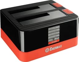Dockingstation Harde Schijven - Externe Opslag - Data Overzetten - Universele Compatibiliteit - 16.5 cm - Zwart — thumbnail 3