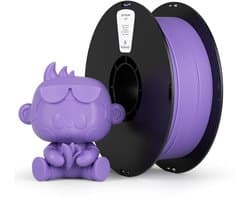 PLA Filament - 3D Print Draad - Modelbouw en Prototyping - Verbeterde Taaiheid - 1 kg Spoel - Lavendelpaars