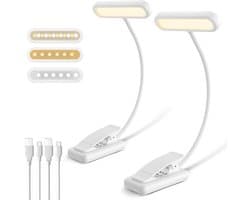 Bedlampjes Hoofdbord - Leeslampjes - Bedlamp Slaapkamer Volwassenen - Grijs accentlicht