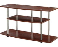 Tv-meubel - Mediabox kast - Tv kijken - Montage zonder gereedschap - 1067 cm breed - Rood (cherry)