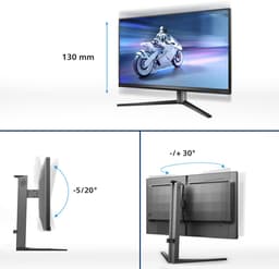 Philips Evnia 32M2N6800M/00 computer monitor 80 cm (31.5") 3840 x 2160 Pixels 4K Ultra HD LCD Zwart — thumbnail 6