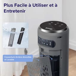 Mobiele Airco Staand - Torenventilator Afstandsbediening - Aircooler - Stil — thumbnail 5