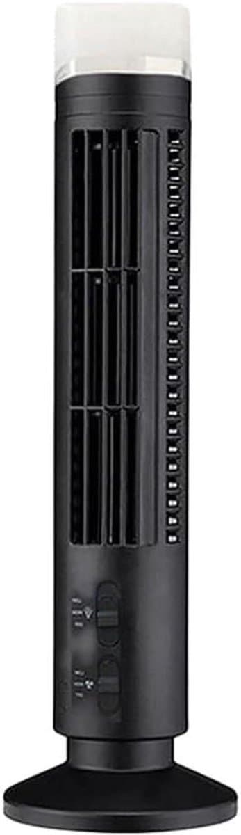LED Torenventilator - Mini Airco - Ruimte Koelen - Bladloos Ontwerp - 38 cm Hoog - Wit — afbeelding 1