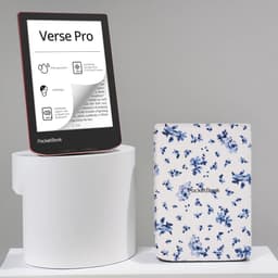 PocketBook Verse Pro Passion Red e-reader – Inclusief Bloemen Hoesje (shell cover) – Voordeelbundel — thumbnail 1
