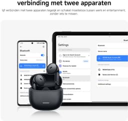 REDMI Buds 8 Active - 14,2 mm driver - AI-ruisonderdrukking - 37 uur batterij - Zwart — thumbnail 3