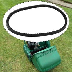 Aangedreven Riem - Tandriem - Gazonmaaier Onderhoud - Scheurvast Rubber - 750x10x8mm - Zwart — thumbnail 2
