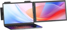 UFTA Laptop Monitor - Draagbare Monitor - 14 inch - FHD 1080P IPS Scherm -Uitbreiding Dubbel Scherm voor Portable Laptop - Zwart — thumbnail 1