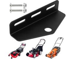 Trekker met aanhanger en kogelkop, universele trekhaak voor grasmaaier en tuinmachines, 7.5-15.2 cm houder