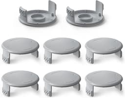 Geschikt voor AC14HCA vervangende spoelkap, geschikt voor Ryobi One 18V, 24V, 40V draadloze grasmaaier, geschikt voor Ryobi RYOBI grasmaaier accessoires, set van 8 — thumbnail 1