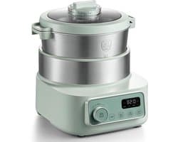 Huishoudelijke Kneedmachine - Deegmachine Mixer - Bakken Thuis - Constante Temperatuur - 5 Liter - Groen