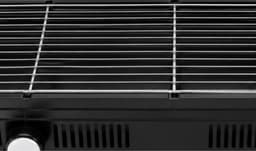 2 in 1 compact BBQ zwart - GrillMaster Compact Series - BBQ Grill & Roker - Zwart - Ruimtebesparend - Verstelbare Ventilatie - Draagbaar — thumbnail 2