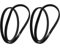Aandrijfriem Rubber - V-riem Grasmaaier - Krachtoverbrenging Machines - 3 Ribben Profiel - 610 mm Omtrek - Zwart